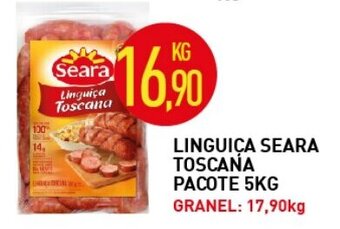 Calvo Atacadista Linguica Seara Toscana pacote 5kg oferta