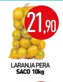 Calvo Atacadista Laranja Pera saco 10kg oferta