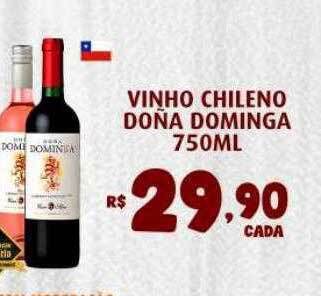 Bahamas Supermercados Vinho Chileno Doña Dominga oferta