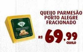 Bahamas Supermercados Queijo Parmesão Porto Alegre Fracionado oferta