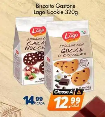 Delta Supermercados Biscoito Gastone Lago Cookie oferta