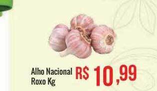 Mart Minas Alho Nacional Roxo Kg oferta