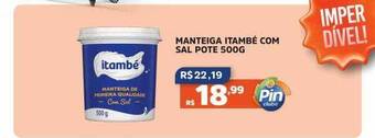 Pinheiro Supermercado Manteiga Itambé Com Sal Pote oferta
