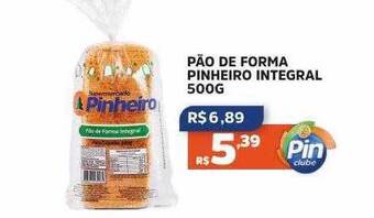 Pinheiro Supermercado Pão De Forma Pinheiro Integral oferta