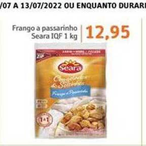Sonda Frango A Passarinho Seara Iqf oferta