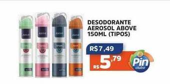 Pinheiro Supermercado Desodorante Aerosol Above oferta