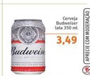 Sonda Cerveja Budweiser oferta