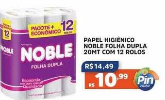 Pinheiro Supermercado Papel Higiênico Noble Folha Dupla oferta