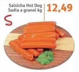 Sonda Salsicha Hot Dog Sadia A Granel Kg oferta
