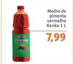 Sonda Molho De Pimenta Vermelha Kenko oferta