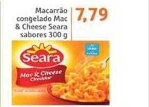 Sonda Macarrão Congelado Mac & Cheese Seara Sabores oferta