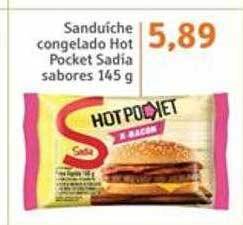 Sonda Sanduiche Congelado Hot Pocket Sadia Sabores oferta