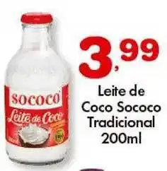 Supermercado Bergamini Leite De Coco Sococo Tradicional oferta