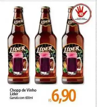 Atacadão Chopp De Vinho Lider oferta
