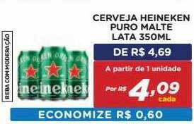 Bahamas Mix Cerveja Heineken Puro Malte oferta