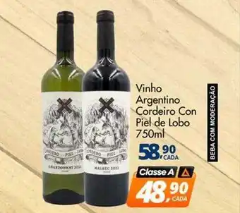 Delta Supermercados Vinho Argentino Cordeiro Con Piel De Lobo oferta