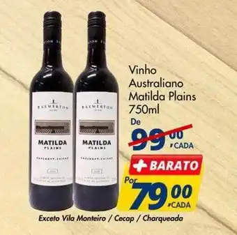 Delta Supermercados Vinho Australiano Matilda Plains oferta