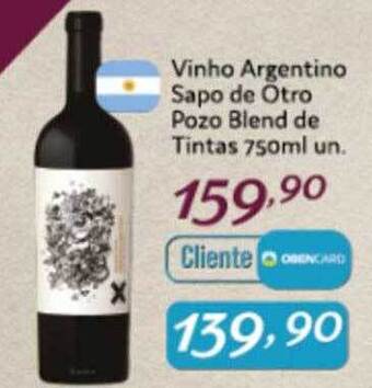 Rede Top Vinho Argentino Sapo De Otro Pozo Blend De Tintas oferta