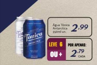 Rede Top água Tônica Antarctica oferta