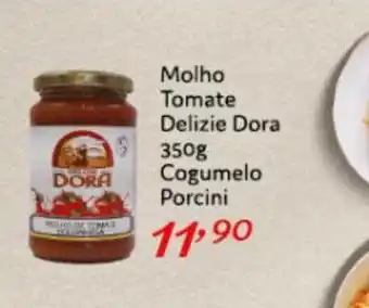 Molho Tomate Delizie Dora Cogumelo Porcini