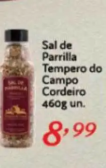 Rede Top Sal De Parrilla Tempero Do Campo Cordeiro oferta