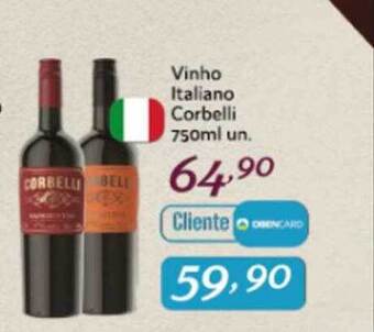 Rede Top Vinho Italiano Corbelli oferta