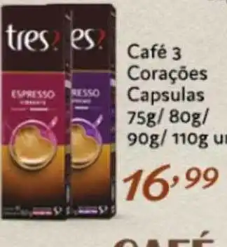 Café 3 Corações Capsulas