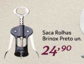 Rede Top Saca Rolhas Brinox Preto oferta