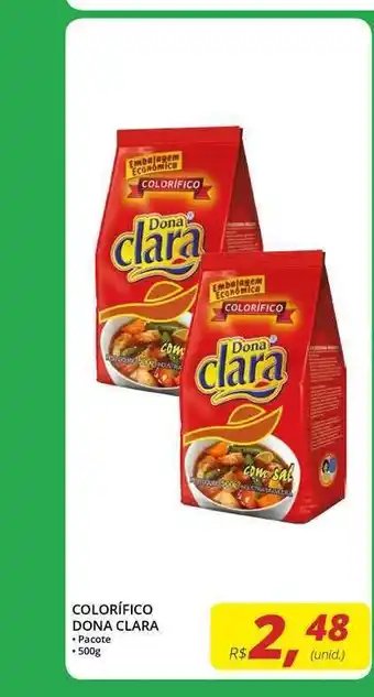 Rebouças Supermercados Colorífico Dona Clara 500g oferta