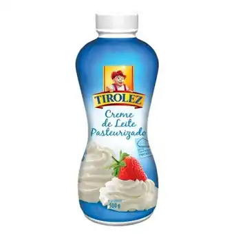 São Roque Supermercados Creme de leite tirolez pasteurizado garrafa 500g oferta