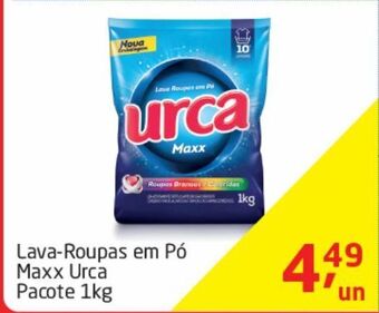 Tenda Atacado Lava.roupas em pó maxx urca pacote 1kg oferta