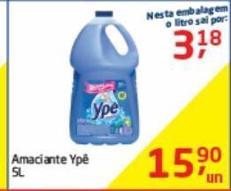 Tenda Atacado Amaciante ypê 5l oferta