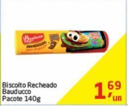 Tenda Atacado Biscoito recheado bauducco 140g oferta