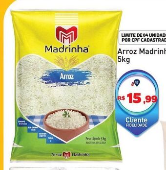 Tonin Superatacado Arroz madrinha 5kg oferta