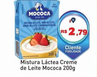 Tonin Superatacado Mistura láctea creme de leite mococa 200g oferta