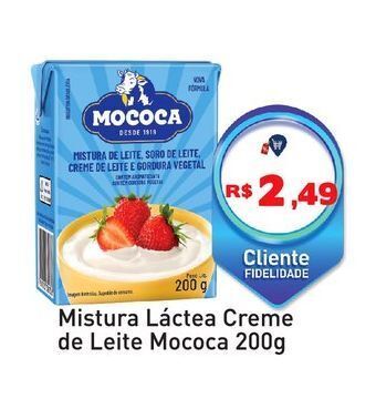 Tonin Superatacado Mistura láctea creme de leite mococa 200g oferta