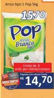 Supermercados Savegnago Arroz Tipo 1 Pop oferta