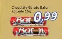 Supermercados Savegnago Chocolate Garoto Baton Ao Leite oferta