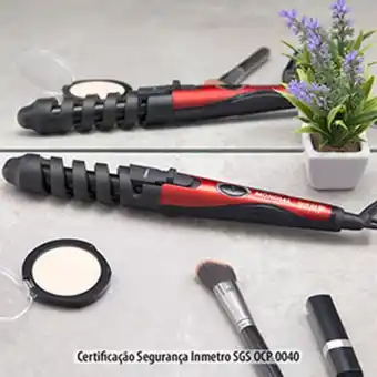 Preçolândia Modelador de cachos mondial spiral íon em-05 oferta