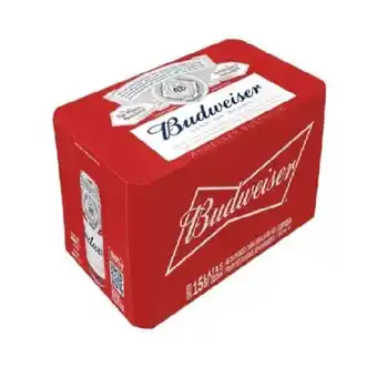 Cerveja budweiser 310ml c/15un