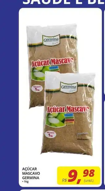 Açúcar Mascavo Germina 1kg