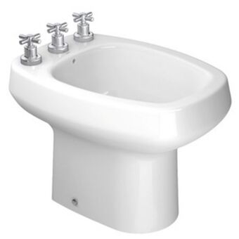Leroy Merlin Bidê monte carlo 3 furos cerâmica branco gelo deca oferta