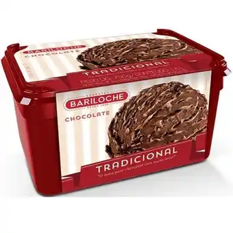 Sorvete bariloche tradicional chocolate embalagem 1,5l