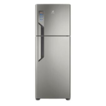 Novo Mundo Geladeira / refrigerador electrolux top freezer frost free 474l platinum - tf56s oferta