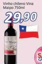 Supermercados Savegnago Vinho Chileno Vina Maipo oferta