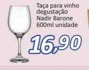 Supermercados Savegnago Taça Para Vinho Degustação Nadir Barone oferta