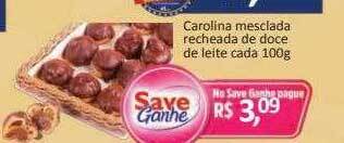 Carolina Mesclada Recheada De Doce De Leite