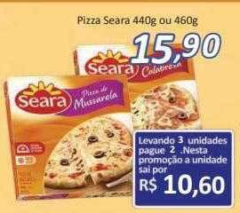 Supermercados Savegnago Pizza Seara oferta