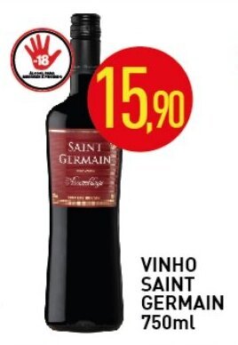 Vinho Saint Germain 750ml