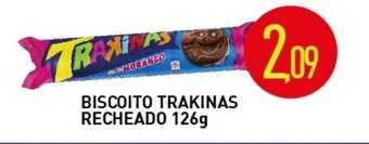 Biscoito Trakinas Recheado 126g